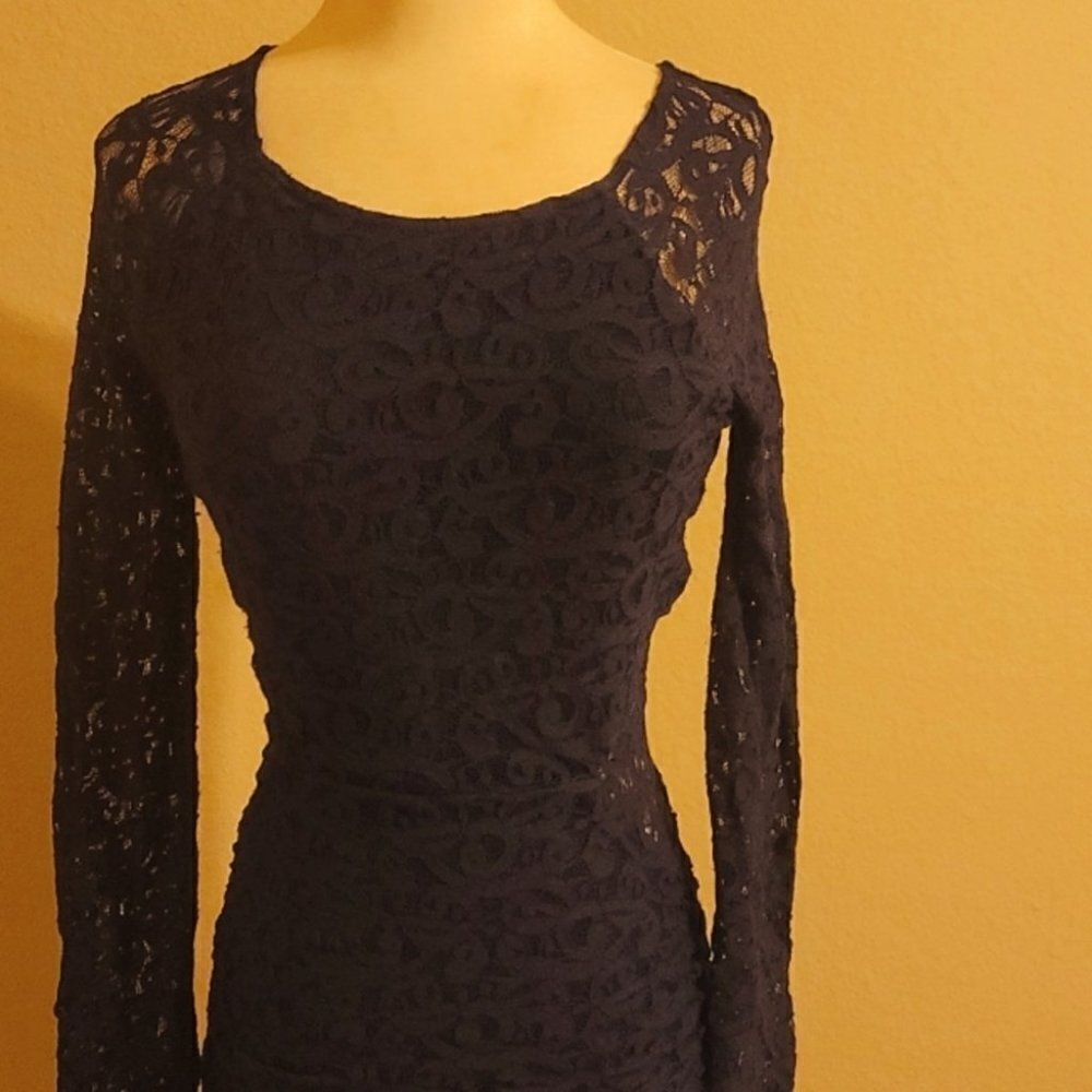Laundry by Shelly secal lace dress size 0